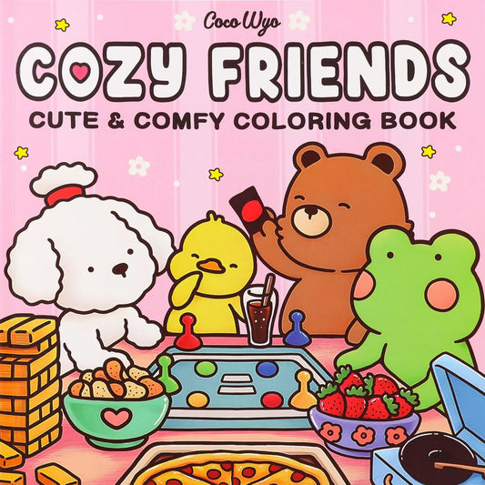 COZY FRIENDS Coloring Book