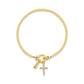 Camden Crossing Charm Bracelet with Birthstone and Cross