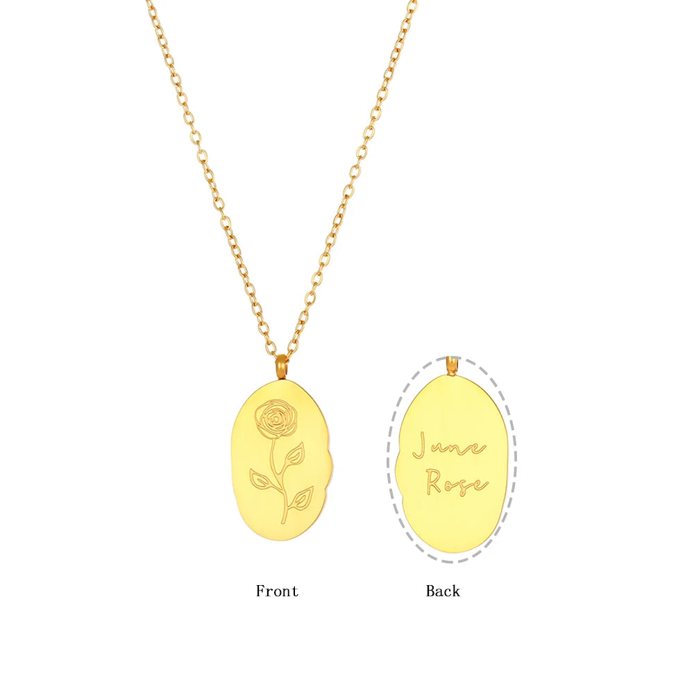 Flower Power | Birth Flower Necklace