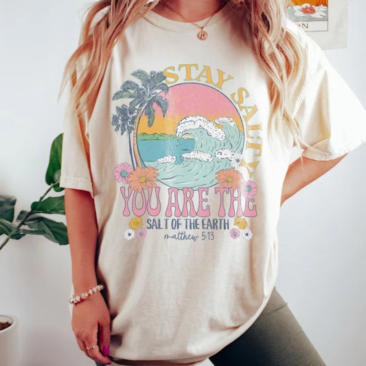 Vintage Stay Salty Tee