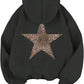 Star Hoodie leopard Print