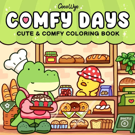 Comfy Days COMFY Coloring Book