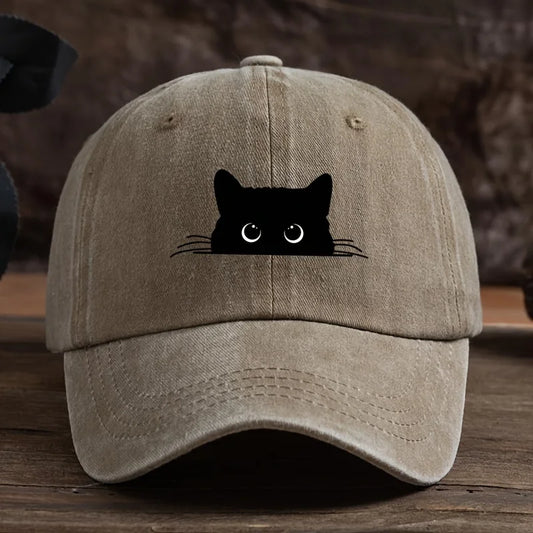 Black Cat baseball cap
