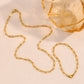 Paper Clip Charm Bracelet