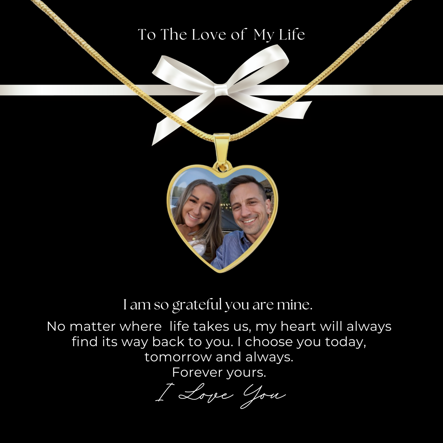 Love of My Life -Photo Heart