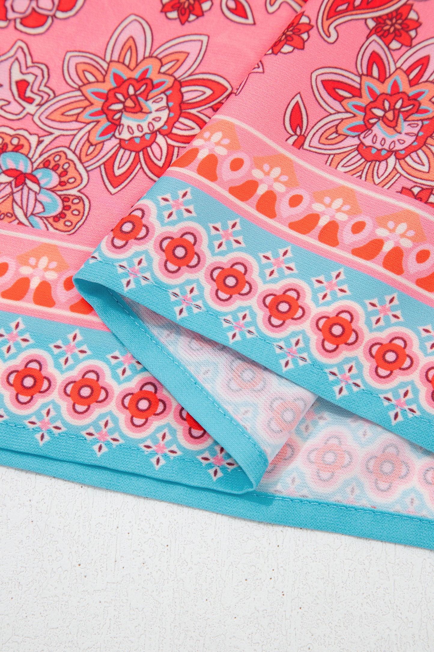 Sky Blue Bohemian Cooling Maxi Dress