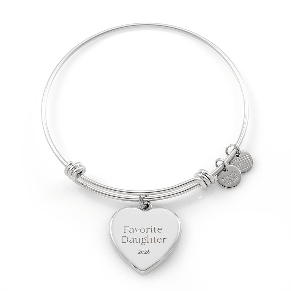 Favorite Daughter  Bangle -optional engraving