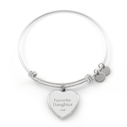 Favorite Daughter  Bangle -optional engraving