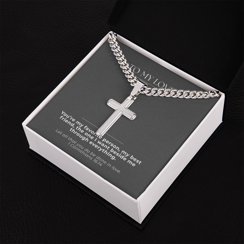 To My Love -Engraved for him