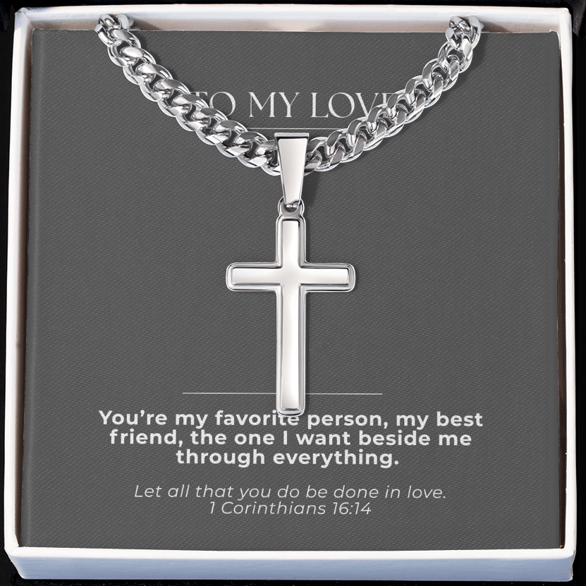 To My Love -Engraved for him