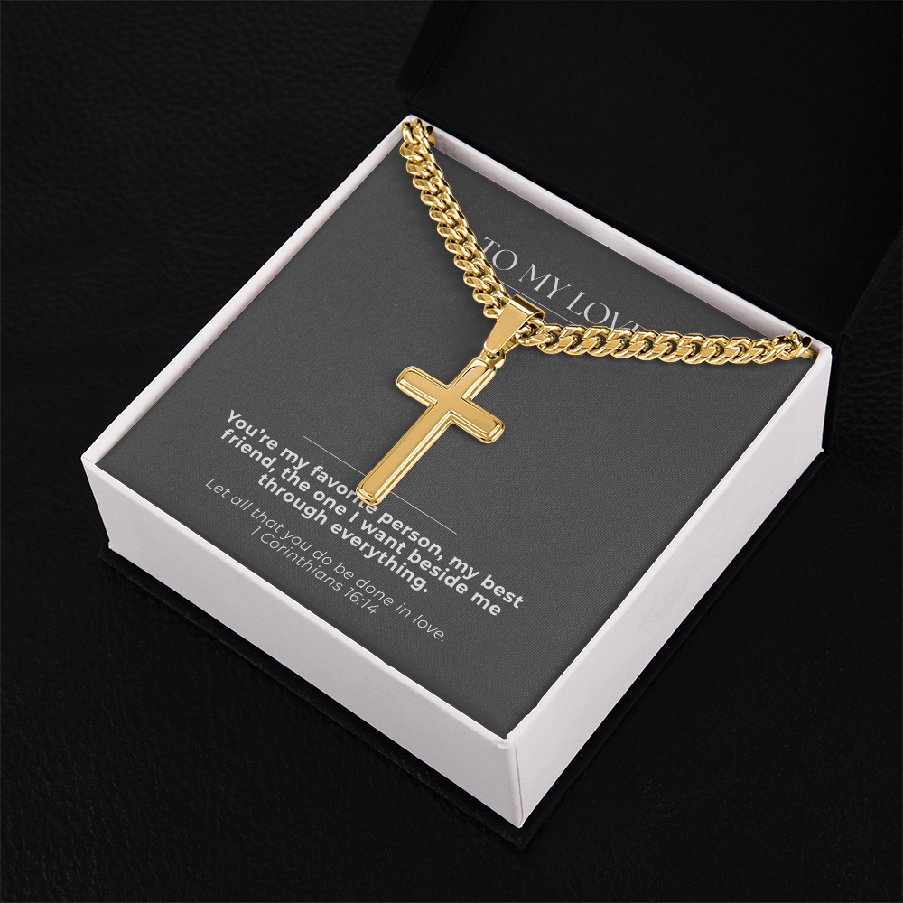 To My Love -Engraved for him