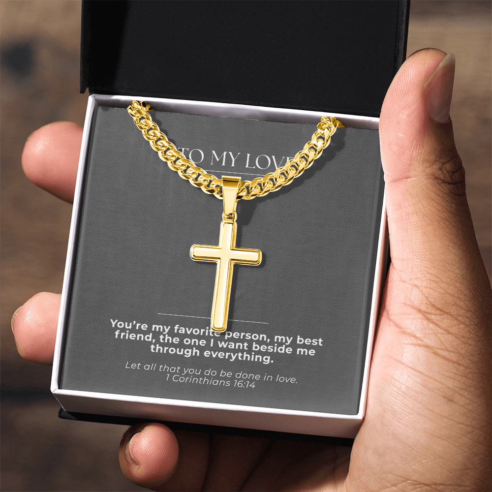 To My Love -Engraved for him