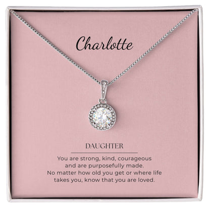 Personalized Keepsake Daughter Necklace