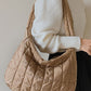 Large Quilted Shoulder Bag